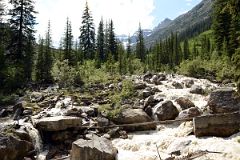 31 Lake Louise Creek From Descent Of Plain Of Six Glaciers Trail Near Lake Louise.jpg